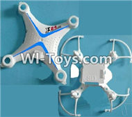 SongYang Toys X24 Spare Parts-02 Upper and Bottom shell cover-Blue,SY X24 RC Quadcopter Spare parts Accessories,SongYang Toys X24 RC Drone Replacement Parts