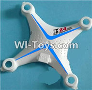 SongYang Toys X24 Spare Parts-04 Upper shell cover-Blue,SY X24 RC Quadcopter Spare parts Accessories,SongYang Toys X24 RC Drone Replacement Parts
