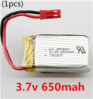 SongYang toys X25 Parts-31 Official 3.7V 650mah battery-(430X250X9MM)-(Weight-19g)-1pcs For the SY X25 UFO X-25 RC Quadcopter