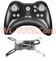 SongYang toys X3 Parts-29 Transmitter & Circuit board for the SongYang X3 Quadcopter SY X3 UFO rc drone