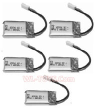 SongYang toys X4 Parts-05 Official 3.7v 200mah battery(5PCS) for the SongYang X4 Quadcopter SY X4 UFO rc drone