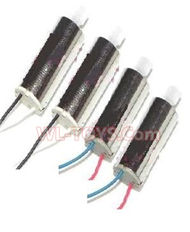 SongYang toys X4 Parts-16 Rotating Motor with red and blue wire(2pcs) & Reversing-rotating Motor with black and white wire(2pcs) for the SongYang X4 Quadcopter SY X4 UFO rc drone