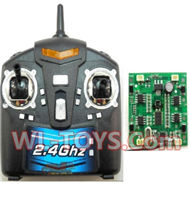 SongYang toys X6 Parts-26 Transmitter & Circuit board