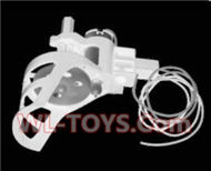 SongYang toys X7 Parts-07 Rotating Motor Assembly(Include the Motor seat,Main Motor and main gear-1pcs)-(The motor cover Color is Black)