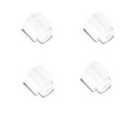 SongYang toys X7 Parts-10 Small white gear set(9 Teeth,Diameter 3.15mm)-Total 4pcs