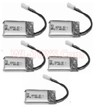 SongYang toys X8 Parts-15 Official 3.7v 200mah battery(5pcs) For the SY X8 UFO X-8 RC Quadcopter