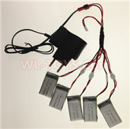 SongYang toys X8 Parts-18 USB Charger wire & Upgrade 1-to-5 Conversion wire & USB-to-Socket Conversion plug((Not include the 5 battery) For the SY X8 UFO X-8 RC Quadcopter