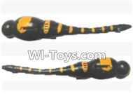Subotech S700 Parts-02 Left and Right Shell cover-Yellow,Subotech S700 RC dragonfly Helicopter Spare Parts Accessories,S700 Replacement parts