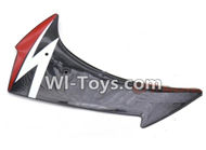 Subotech S902 Spare parts-17 Vertical wing(Red&Black) Spare Parts Replacement Accessories For Subotech S902 RC Helicopter,Huge RC Helicopter