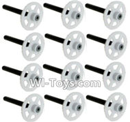Subotech S910 Spare Parts-20 Main gear with hollow pipe(12pcs),Subotech S910 RC Quadcopter Drone Spare Parts Accessories,S910 RC Drone Replacement Parts