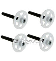 Subotech S910 Spare Parts-21 Main gear with hollow pipe(4pcs),Subotech S910 RC Quadcopter Drone Spare Parts Accessories,S910 RC Drone Replacement Parts