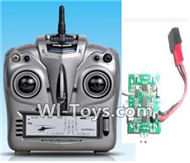 Subotech S910 Spare Parts-32 Transmitter,Remote control & Circuit board,Subotech S910 RC Quadcopter Drone Spare Parts Accessories,S910 RC Drone Replacement Parts