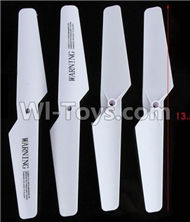 02-Main blades(4pcs) For SYMA X5 X5C Quadcopter parts,SYMA X5 X5C Parts