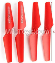 JJRC H5 H5C Parts-16 Rotor blades,Propellers(4pcs)-Red For JJRC H5C Quadcopter parts,H5C Drone Parts