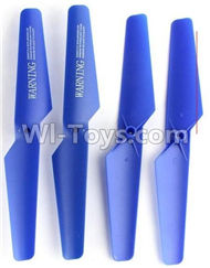 JJRC H5 H5C Parts-17 Rotor blades,Propellers(4pcs)-Blue For JJRC H5C Quadcopter parts,H5C Drone Parts