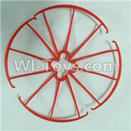 JJRC H5 H5C Parts-25 Outer protect frame(4pcs)-Red For JJRC H5C Quadcopter parts,H5C Drone Parts