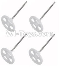 JJRC H5 H5C Parts-30 Main gear with shaft(4pcs) For JJRC H5C Quadcopter parts,H5C Drone Parts