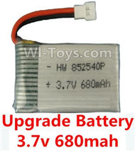 JJRC H5 H5C Parts-42 Upgrade 3.7v 680mah battery(1pcs) For JJRC H5C Quadcopter parts,H5C Drone Parts