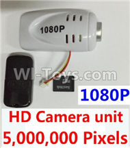JJRC H5 H5C Parts-67 HD 1080P Camera unit,5,000,000 Pixels(Include the 8GB Memory card,Camera,Reader) For JJRC H5C Quadcopter parts,H5C Drone Parts
