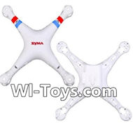 SYMA X8 X8C Parts-02 Fuselage,Upper and lower shell cover-White For SYMA X8 X8C RC Quadcopter parts,FPV Camera UFO