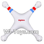 SYMA X8C X8W X8G Parts-07 Upper shell cover-White For HD Camera SYMA X8 X8C X8W X8G Quadcopter UFO parts