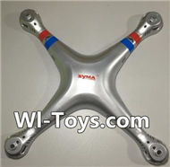 SYMA X8 X8C Parts-09 Upper shell cover-Silver For SYMA X8 X8C RC Quadcopter parts,FPV Camera UFO
