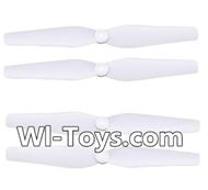 SYMA X8 X8C Parts-22 Main rotor blades(4pcs)-White For SYMA X8 X8C RC Quadcopter parts,FPV Camera UFO