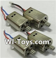 SYMA X8 X8C Parts-39 Main motor with Red and Black wire(2pcs) & Main motor with Red and blue wire(2pcs) For SYMA X8 X8C RC Quadcopter parts,FPV Camera UFO