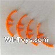 SYMA X8 X8C Parts-49 Garnish parts,Omament parts-Orange For SYMA X8 X8C RC Quadcopter parts,FPV Camera UFO
