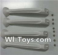 SYMA X8 X8C Parts-51 Landing skid,Tripod(4pcs)-White For SYMA X8 X8C RC Quadcopter parts,FPV Camera UFO