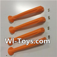 SYMA X8 X8C Parts-52 Landing skid,Tripod(4pcs)-Orange For SYMA X8 X8C RC Quadcopter parts,FPV Camera UFO