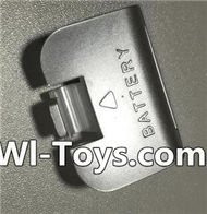 SYMA X8 X8C Parts-66 Battery cover-Silver For SYMA X8 X8C RC Quadcopter parts,FPV Camera UFO