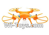 SYMA X8 X8C Parts-74 BNF-Orange(Not include the battery,Transmitter,Include the camera unit)) For SYMA X8 X8C RC Quadcopter parts,FPV Camera UFO