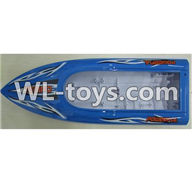 UDI902 RC Boat parts-02 Bottom boat cover,Bottom shell cover-Blue