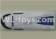 UDI902 RC Boat parts-03 Upper canopy,Upper shell cover-Blue