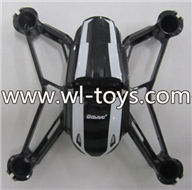 UDI U27 U927 RC Quadcopte parts-03 Upper Main body frame with sheel cover-Black