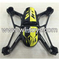 UDI U27 U927 RC Quadcopte parts-04 Upper Main body frame with sheel cover-Yellow