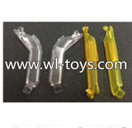 UDI U27 U927 RC Quadcopte parts-10 Transparent light pieces(2x white,2x Yellow)