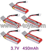 UDI U27 U927 RC Quadcopte parts-18 Official 3.7v 450mah battery(5pcs)