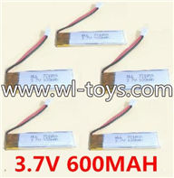 UDI U27 U927 RC Quadcopte parts-19 Upgrade 3.7v 600mah 15c battery(5pcs)