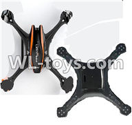 UDI U818S U842 U842-1 RC Quadcopter parts-01 Upper shell cover & Bottom shell cover-Black