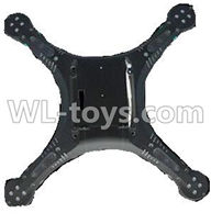UDI U818S U842 U842-1 RC Quadcopter parts-03 Bottom shell cover-Black