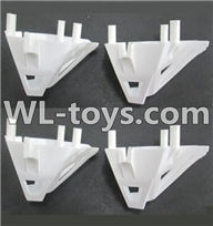 UDI U818S U842 U842-1 RC Quadcopter parts-24 Motor cover(4pcs)-White