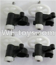 UDI U818S U842 U842-1 RC Quadcopter parts-25 Motor unit(Include the main gear,bearing,copper sleeve,motor cover)-Total 4 set