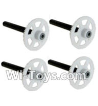 Holy Stone U818A Parts-07 Main gear with hollow pipe(4pcs),Holy Stone U818A Quadcopter parts,U818A rc Drone spare parts