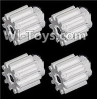 Holy Stone U818A Parts-09 Small Motor gear(4pcs),Holy Stone U818A Quadcopter parts,U818A rc Drone spare parts