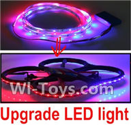 Holy Stone U818A Parts-21 Upgrade LED liight unit-More convenient to play at night,More beautiful,Holy Stone U818A Quadcopter parts,U818A rc Drone spare parts