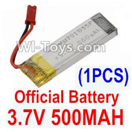 Holy Stone U818A Parts-22 Official 3.7v 500mah battery(1pcs),Holy Stone U818A Quadcopter parts,U818A rc Drone spare parts