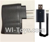 UDI U919 U919A Parts-18 USB-To-Socket conversion plug & USB Charger for UDIR/C U919 U919A Quadcopter parts,rc Drone spare parts