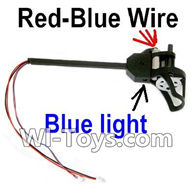 UDI U919 U919A Parts-22 Rotating Motor Assembly with Red and Blue Wire(Blue Light) for UDIR/C U919 U919A Quadcopter parts,rc Drone spare parts